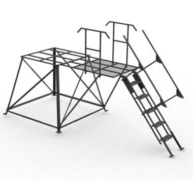 5 Foot Stand with stairs